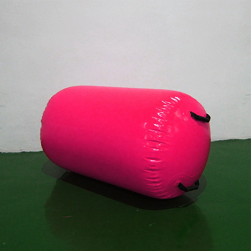 Gymnastics Training Hand Made Used Air Barrels Inflatable Air Roller Gymnastics For Kids