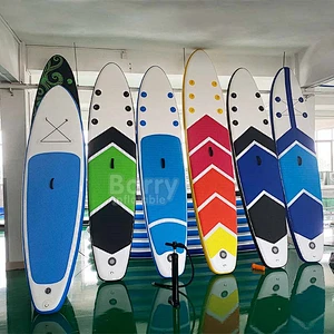 Wholesale Cheap Double Layer  Drop Stitch PVC Stand up Sup Paddle Board Inflatable Surfboard