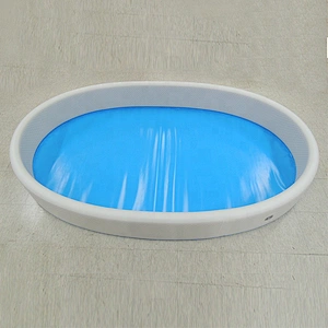 New Soft Environmental Double Wall Fabric Material Inflatable Pool for kids swimming