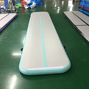 Factory Price Inflatable Gymnastics Air Mat Taekwondo Inflatable Air Track Tumbling 6x1x0.1m