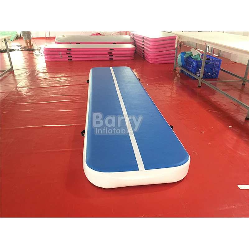 Fitness Exercise Equipment Training Gymnastics Air Tumbling Track Air Gym Tumbe Inflatable Mat For Sale
