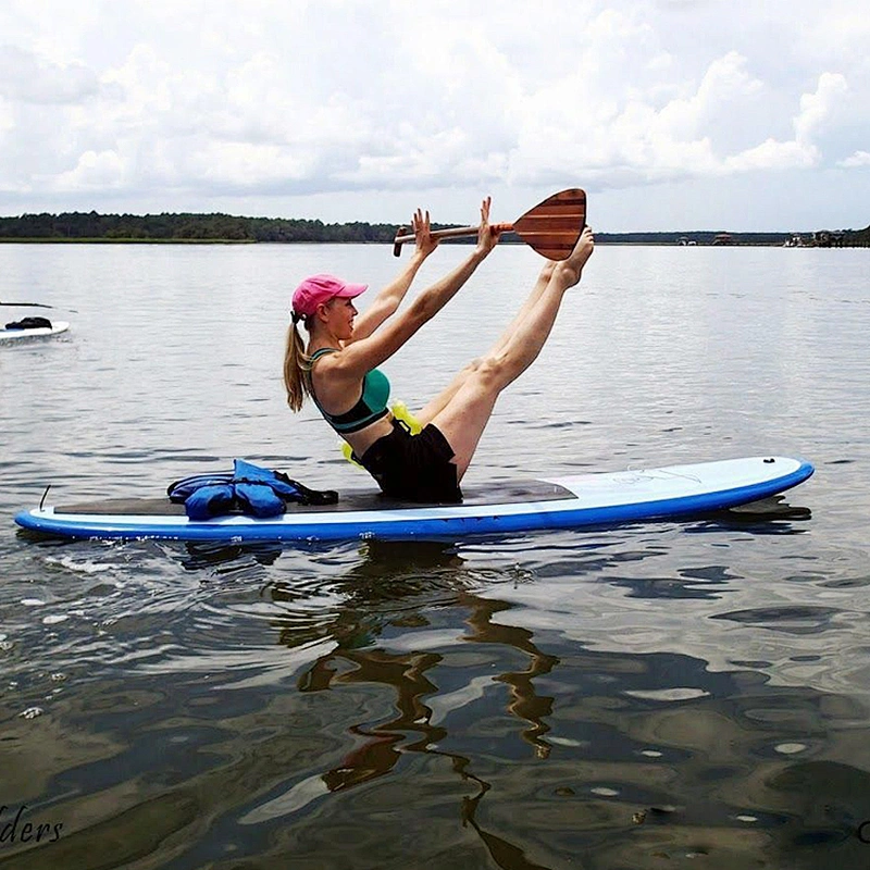Door to door stand up inflatable paddle sup board set custom China factory