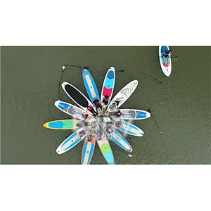 Guangzhou Barry Double Layer Drop Stitch PVC inflatable sup paddle board manufacturer