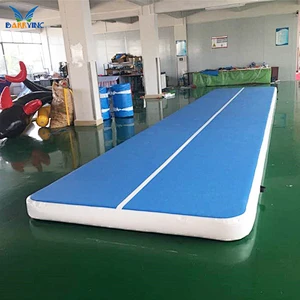 Factory Wholesale Inflatable Tumble Track for sale, outdoor inflatable air tumble track for gymnastic, air track mat for gym