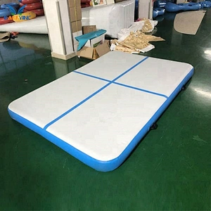 Wholesale price thick gymnastics mats for home , square inflatable gym mats China