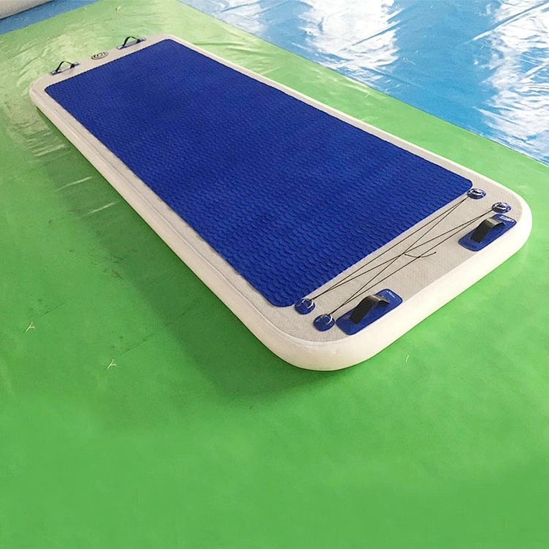 Durable cheap inflatable floating pool yoga board fitness mats  , inflatable yoga mat on water