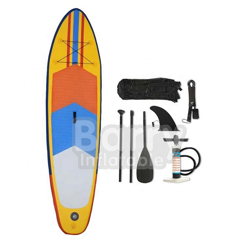 Two layer drop stitch 10' stand up wave runner paddle board , inflatable sup board island
