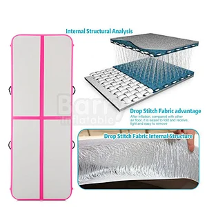 Guangzhou Manufacturer Gym Tumble Airtrack Inflatable Gymnastics Air Track Australia For Sale