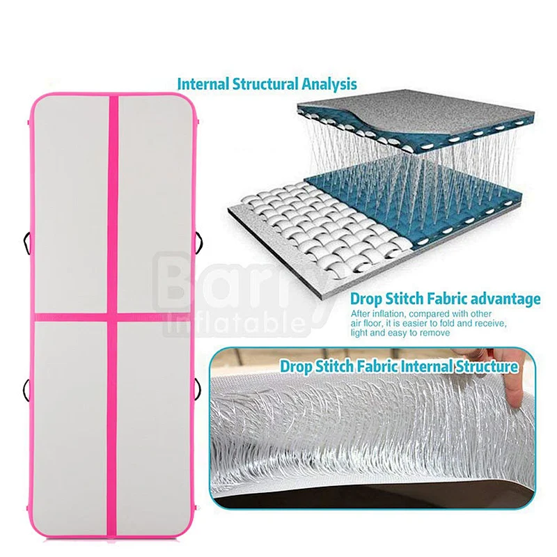 Guangzhou Manufacturer Gym Tumble Airtrack Inflatable Gymnastics Air Track Australia For Sale