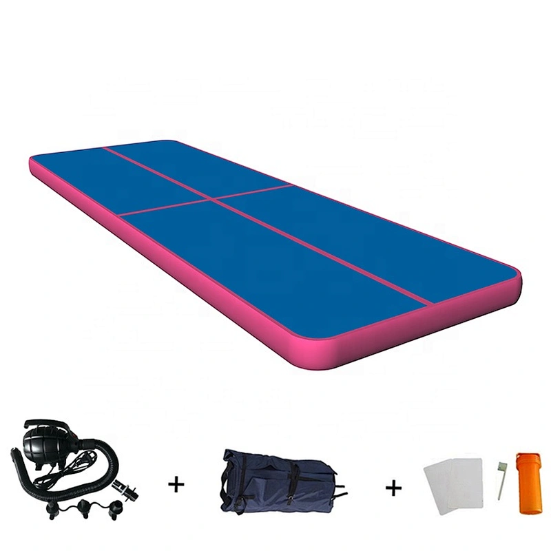 Chinese Manufacturer Custom Made Service Barry Inflatable Air Track Gymnastics Mat , Tumbling Air Track Wholesale Price