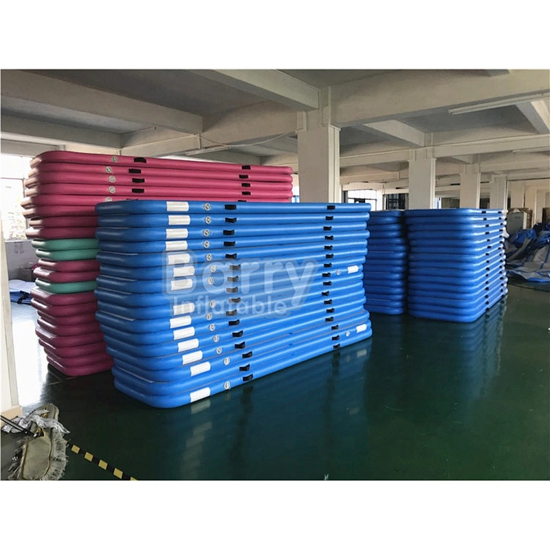 New fashion indoor small cheap air tracks for tumble gymnastics training with electric pump