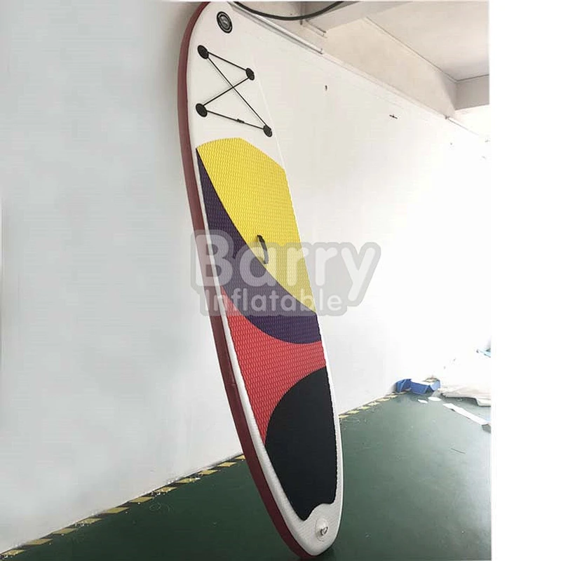 River surf fishing 11 feet sup stand up paddle board with center fin