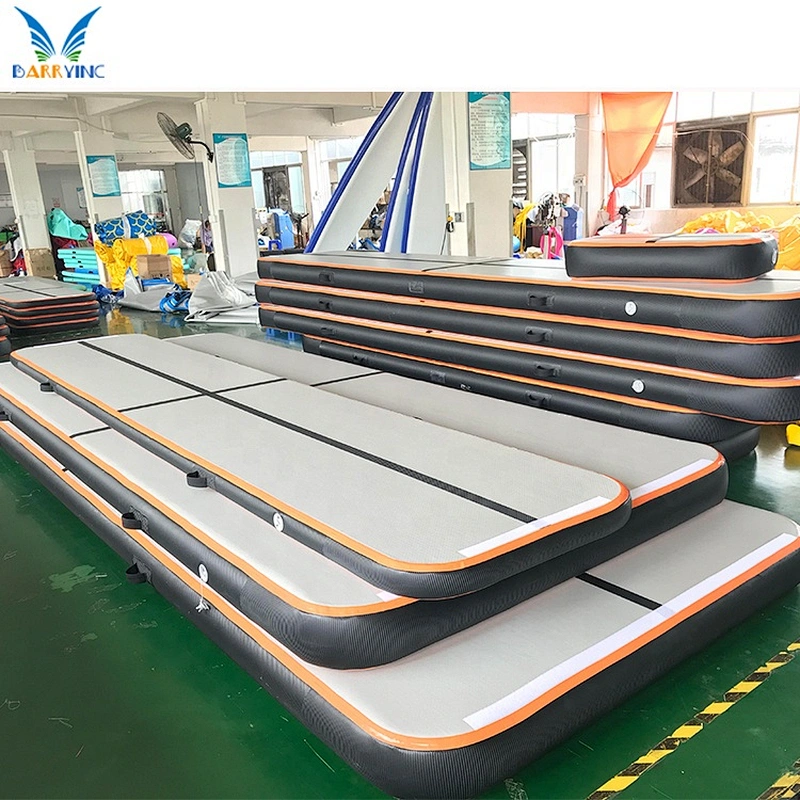 Air track gymnastics tumbling mats for home use, cheerleading, water, park and beach