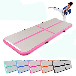 Factory Wholesale Inflatable Tumble Track for sale, outdoor inflatable air tumble track for gymnastic, air track mat for gym