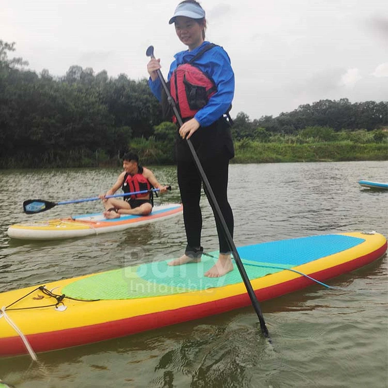 wholesale cheap price new arrival surfing see through paddle board China factory