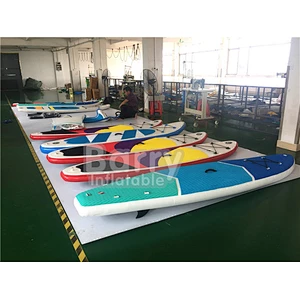 Outdoor popular factory inflatable stand up paddle race sup board for sale