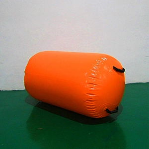 Gymnastics Training Hand Made Used Air Barrels Inflatable Air Roller Gymnastics For Kids