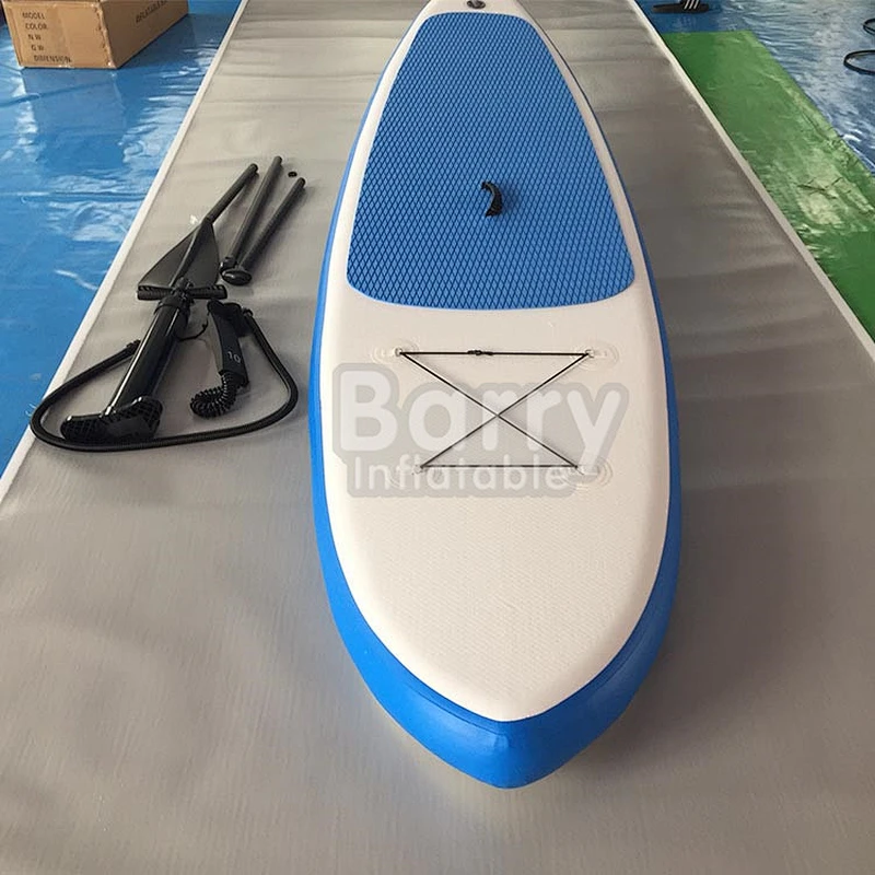 Non-Slip stand up inflatable sup paddle board with 3 Fins