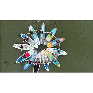 wholesale high quality inflatable stand up paddle board SUP board adventurer water fun