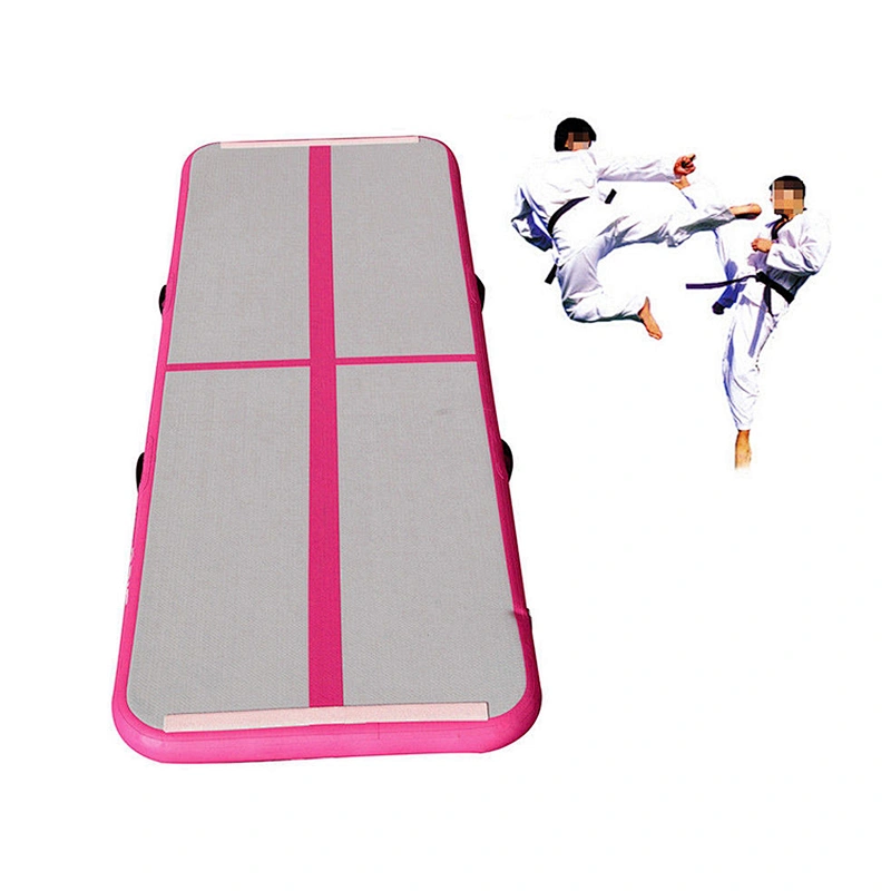 10cm 20cm 30cm Thickness Pink Inflatable Gymnastics Mat Tumbling Inflatable Air Track/Yoga Mat On Water