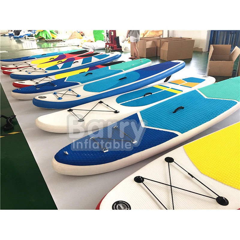 Wholesale 15-25 isp soft inflatable stand up paddle board for adventurer
