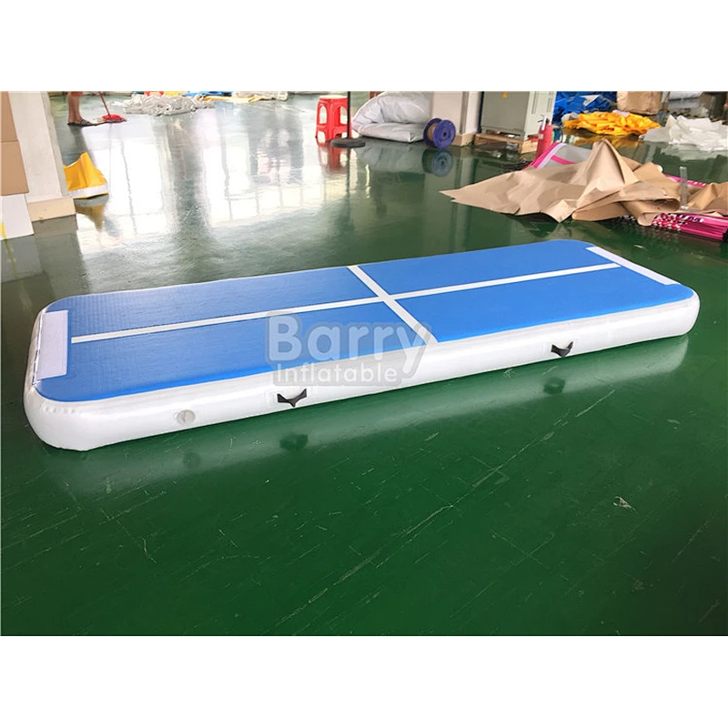 Durable DWF Drop Stitch Fabric Customized Small Size Inflatables Air Track For Gymnastics Training Used