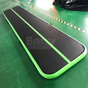 New color cheap inflatable air track for gymnastics Taekwondo teaching , gymnastics air tumble track