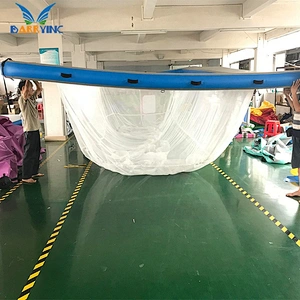 Floating Inflatable Swimming Ocean Pool For Sale Anti Jellyfish Pool With Netting Enclosure For Yacht