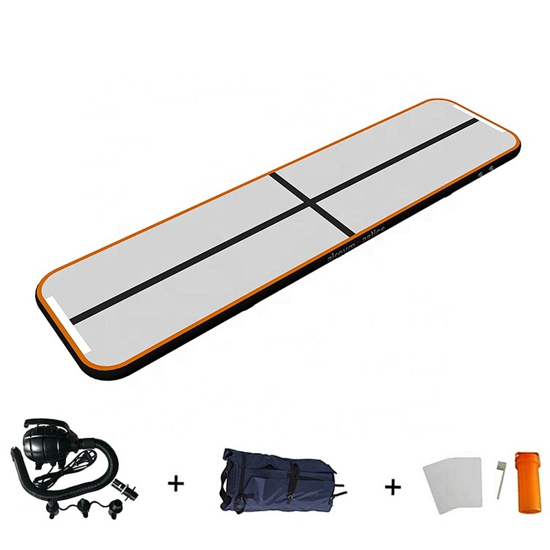 Custom Sizeairtrack 3m 4m 5m 6m 8m gym mat tumbling gymnastics Inflatable Air Track for Sale