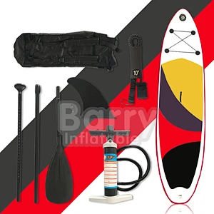 10' 6 inch inflatable stand up paddle board sup surfboard kit China factory