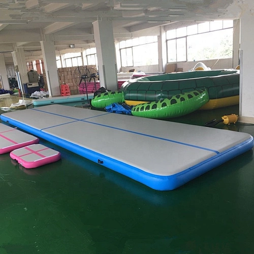 China factory cheap inflatable gymnastics mats water floating air mat air track  for sale