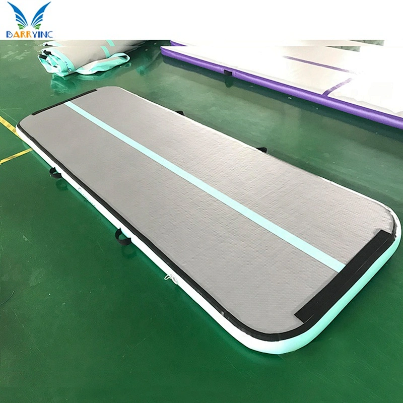 Hot sale air track 10m 5m 6m 3m gymnastic mats tumbling track with air elrctric pump