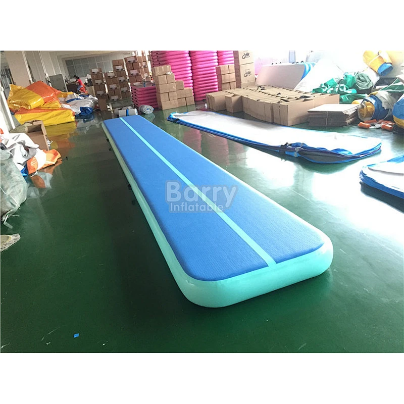 Custom Size AirTrack 3m 4m 5m 6m 8m 10m Gym Mat Tumbling Gymnastics Air Floor Mat Inflatable Air Track for Sale