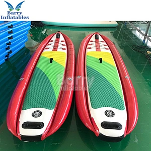 Double layer paddle board standup inflatable standing , paddle board boat sales