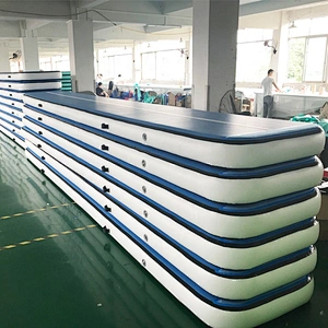 Custom Size AirTrack 3m 4m 5m 6m 8m 10m gym mat tumble track inflatable air track for gymnastics