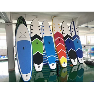 New Design Custom Foldable Inflatable Sup Stand Up Paddle Board ISUP For Kayaking Fishing Yoga Surf