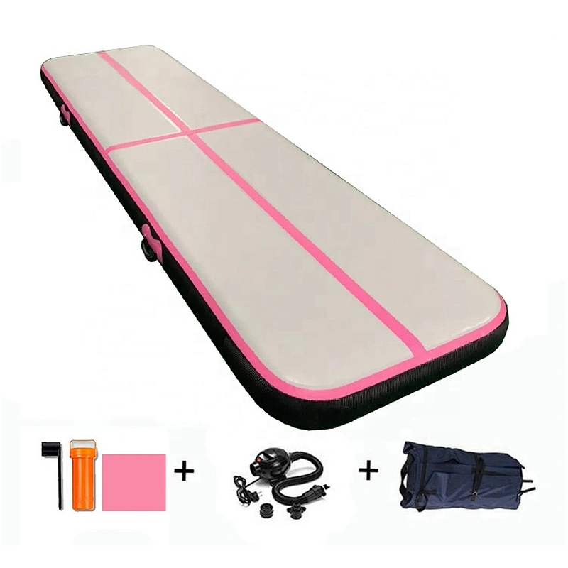 Factory Wholesale Inflatable Tumble Track for sale, outdoor inflatable air tumble track for gymnastic, air track mat for gym