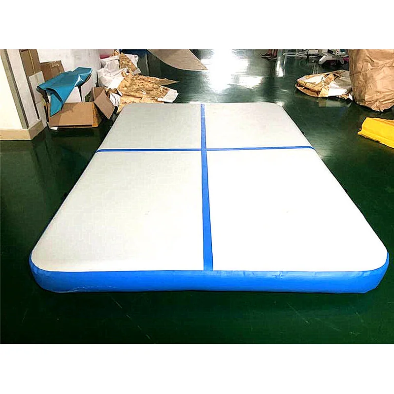 Large Gymnastics Air Inflatable High Jump Landing Mats Square Air Track Floor Exercise Training Mats