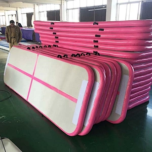 Inflatable Gymnastics airtrack with Electric Air Pump for Practice Gymnastics