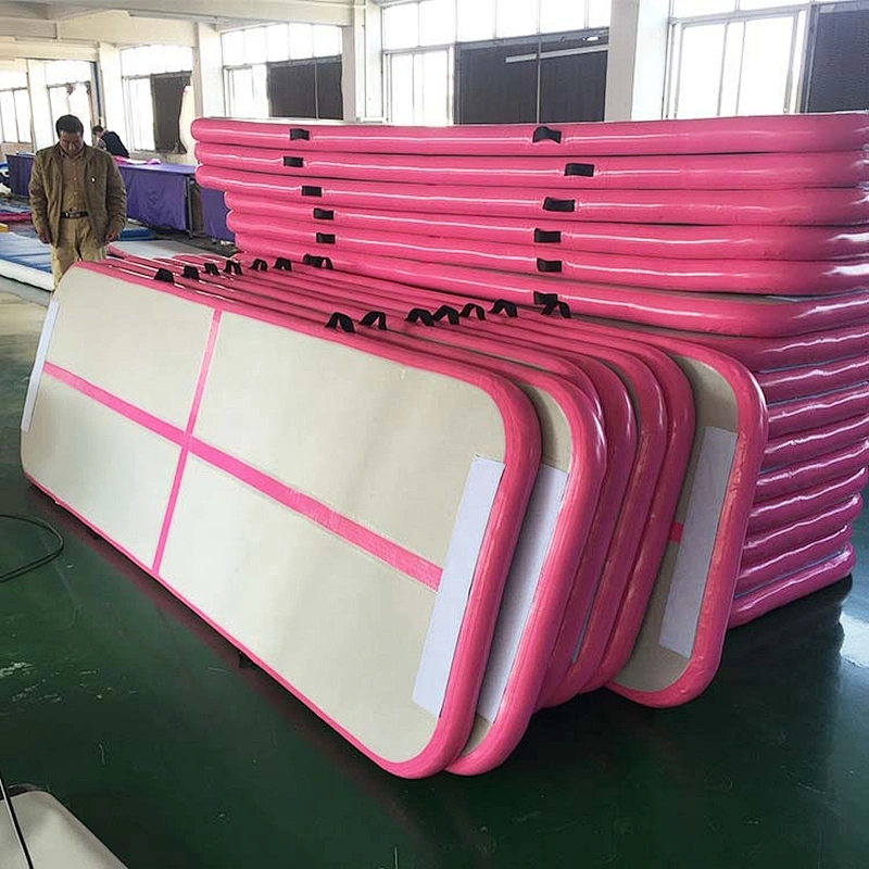 Inflatable Gymnastics airtrack with Electric Air Pump for Practice Gymnastics