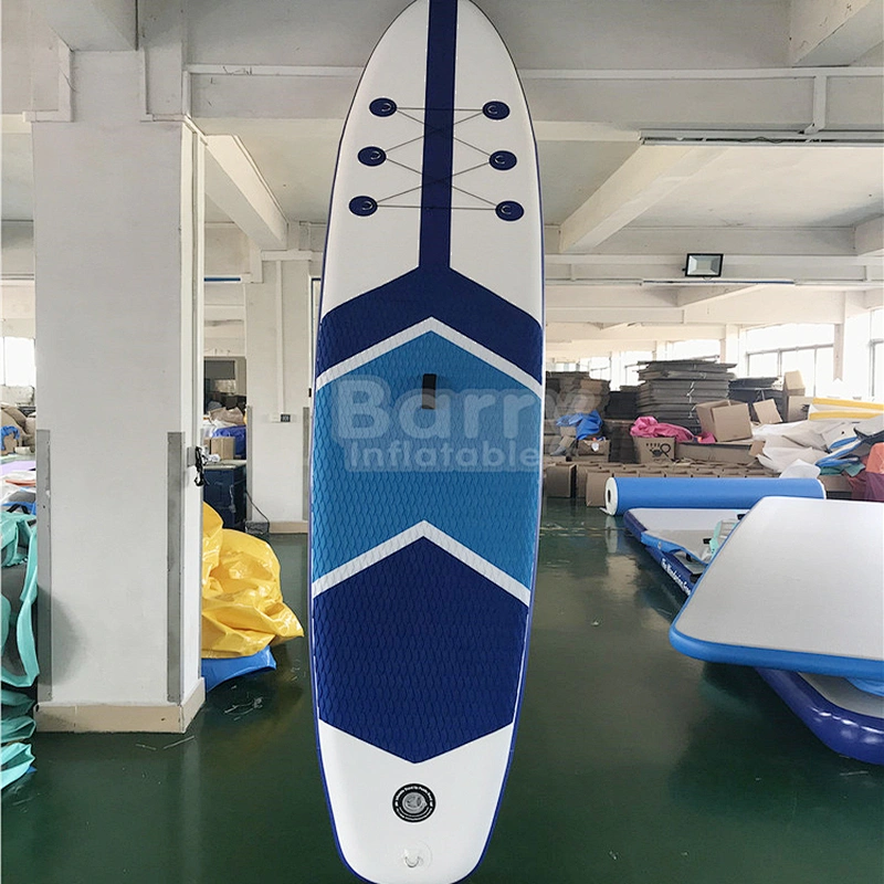 11'32'' 6'' Drop Stitch and PVC Inflatable Stand up Paddle Board traveling Board with fin, Leash, Repairing kit