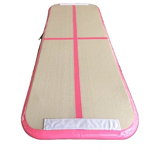 Factory Wholesale Inflatable Tumble Track for sale, outdoor inflatable air tumble track for gymnastic, air track mat for gym