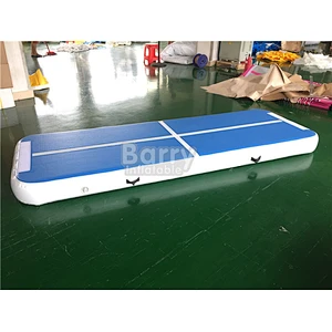 Durable DWF Drop Stitch Fabric Customized Small Size Inflatables Air Track For Gymnastics Training Used