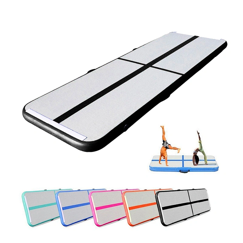 Customized Logo Printing Cheap Airfloor Factory Inflatable Air Track Tumbling Mat Airtrack 3m Prix Air Track Gym