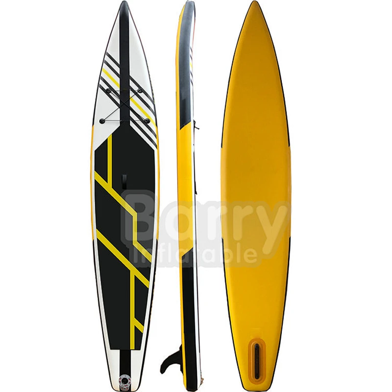 Outdoor popular factory inflatable stand up paddle race sup board for sale