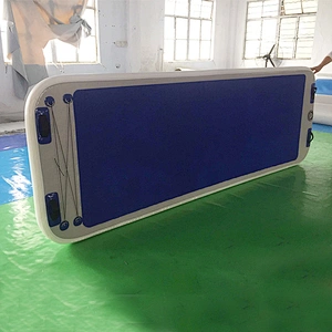 Durable cheap inflatable floating pool yoga board fitness mats  , inflatable yoga mat on water