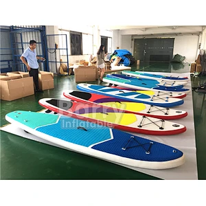 Custom logo inflatable sup high pressure stand up paddle board set