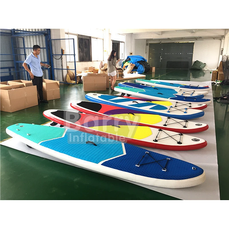 Custom logo inflatable sup high pressure stand up paddle board set