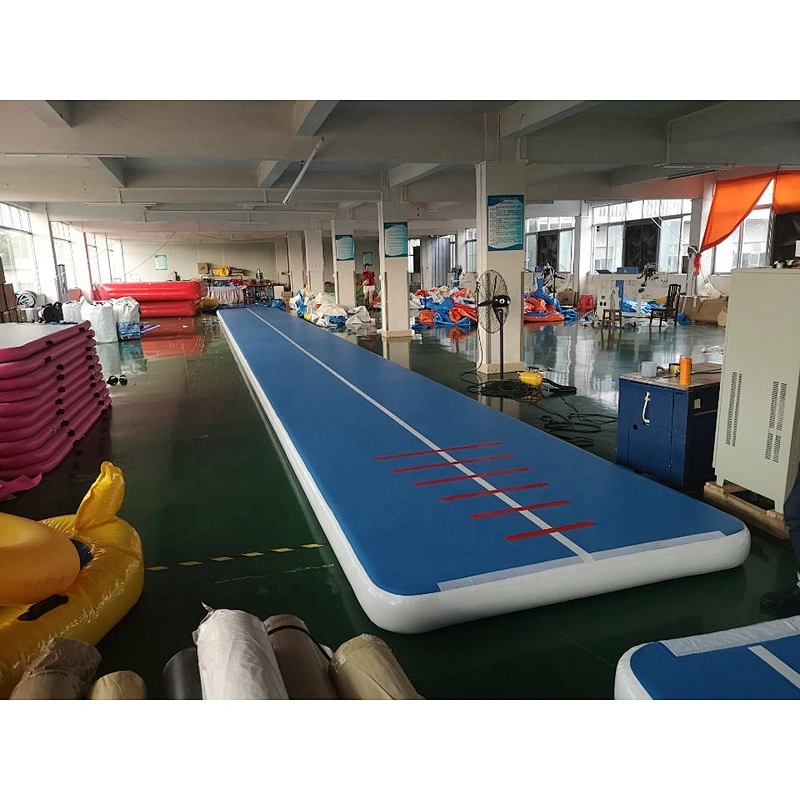 Cheerleading 15m Inflatable Tumbling Mat Gymnastic Training Air Track From China Factory