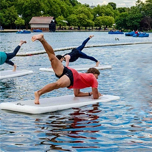 Wholesale Factory Cheap Durable air non-slip Inflatable yoga mat